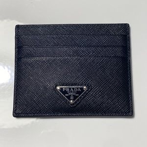 Prada Saffiano Leather Card Holder